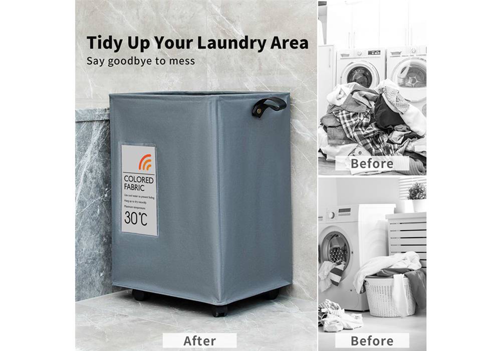Laundry Hamper with Wheels