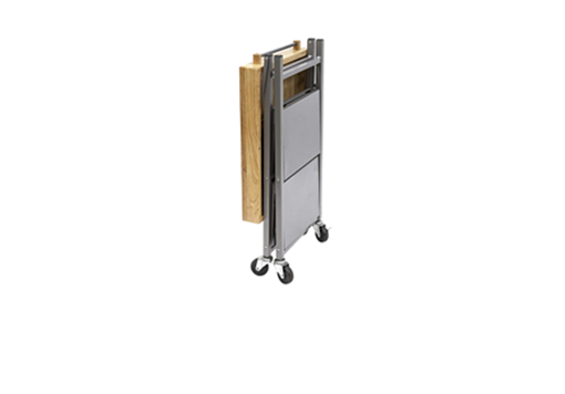 Folding Kitchen Cart on Wheels